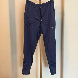 Nike Dri-fit Running Joggers/ Track Pants Blue. Inseam 24”
